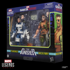 Marvel Legends Series Gamerverse Punisher and Nick Fury 6-Inch Action Figures