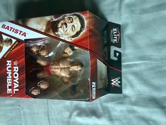WWE Elite Royal Rumble Batista new im box defender case