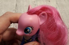 MP1 My Little Pony 3″ Brushable G4 Pink Blue Outfit Fluttershy Wonderbolts