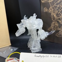 RARE Transformers Grimlock G1 Transparent ver. Unassembled Kit*2 No Box USAship