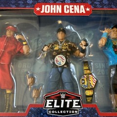 WWE Elite Collection John Cena Word Life 3 Figure Set NIB Mattel