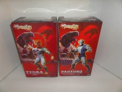 MEZCO THUNDERCATS MEGA SCALE 14 IN 5 FIGURES LION-O, PANTHRO, CHEETARA,TYGRA NEW