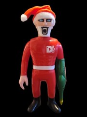 2023 Designer Con Exclusive Punk Drunkers Santa Aitsu LE Rare Sofubi Dcon
