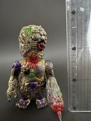 REALHEAD Mutant Chaos x Blobpus Gold Glitter Sofubi Figure Japan Rare