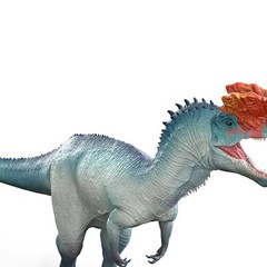 RECUR 1/48 Dilophosaurus Figure PVC Dinosaur Decor Animal Model Adult Gift Toys