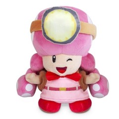 Super Mario Bros Captain Toad Toadette Plush Doll Stuffed Animal Toy Gift 8″