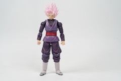DL Custom SH Figuarts Goku Black 1/12 Matte Pink 2 Bodies Custom Figure