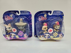 Littlest Pet Shop 834-835~Happiest Chimpanzee & Monkey + 836-837 Funniest New