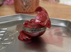 Bakugan Vandarus Red Pyrus Heavy Metal New Vestroia 620 G Rare!