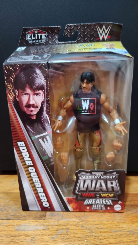 Mattel WWE Elite Monday Night Wars Greatest Hits 3 EDDIE GUERRERO LWO+ BaF