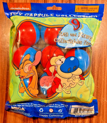 NECA 2022 HALLOWEEN TOY CAPSULE COLLECTION REN AND STIMPY EDITION BAG OF 9 NEW