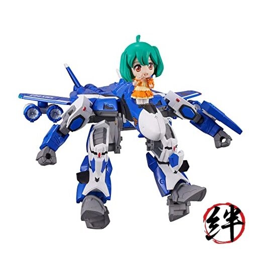 Macross Frontier VF-25G Messiah Valkyrie with Ranka Bandai Spirits Tiny