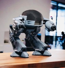 Hiya Toys RoboCop ED-209 Exquisite Mini 1:18 Figure w/ Sound