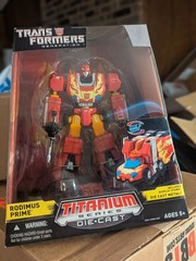 Transformers Titanium Series Rodimus Prime Die-Cast Action Figure Sealed