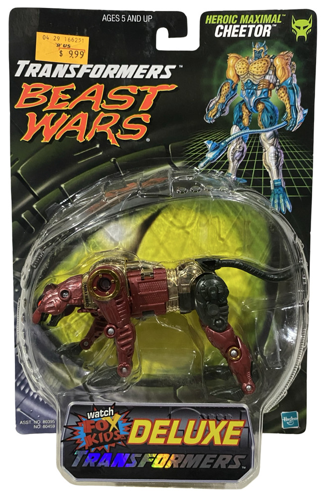 Transformers Beast Wars Cheetor (Red&Gold Version) 1999 Figure NEW Transmetals