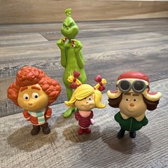 Dr Seuss How The Grinch Stole Christmas Mini PVC Figure Lot – Animated -2018