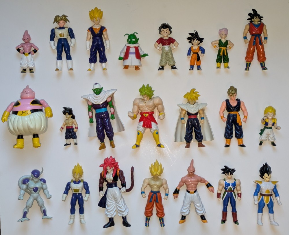 Vintage Dragon Ball Z GT Action Figure Lot 40+ Odds And Ends Jakks Irwin Bandai