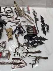 Vintage Toy Figure Lot Weapon Sword Axe Knife Hammer Wings Armor ? McFarlane