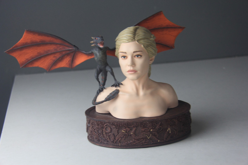 Game Of Thrones Daenerys With Dragon Bust 1108/2000 Dark Horse Gentle Giant
