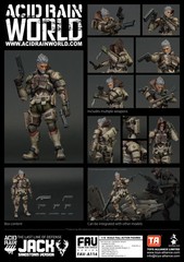 ACID RAIN 1/18: FAV-A113-117 BUCKS Team Bob Jack King Steel Argus *US Seller*