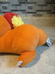 Pokemon Sleeping Charmander Exclusive 8″ Plush, And 5” 1998 Tomy Figure!