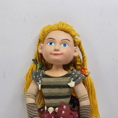 How To Train Your Dragon Astrid Plush Toy Bendable Arms & Legs Plastic Head 40cm