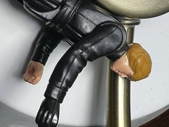 VINTAGE KENNER STAR WARS 1983 LUKE JEDI HONG KONG WITH CAPE RARE NO NOSE RUB!