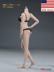 TBLeague S23B 1/6 Female Suntan Mid Bust Flexible Body Seamless 12″Action Figure