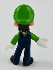 2007 Nintendo Luigi 2.5″ PVC Mini Figure Standing Open Hands Super Mario Bros