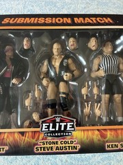 WWE Wrestlemania 13 Submission Match 3-Pack Wrestling Figures Hart Vs Austin