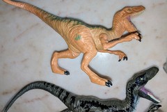 Jurassic World Park Bashers & Biters 8 Pc Lot Indominous Roar Light Up Dinosaurs