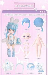 Simontoys Liroro Binary Sweetheart Series 5.9″ BJD Blind Box Figure Collectible！