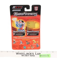 Crosswise Spy Changers Transformers Robots in Disguise 2001 Hasbro NEW SEALED