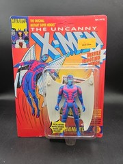 1993 The Uncanny X-Men Archangel Action Figure Toy Biz White Wings Unpunched