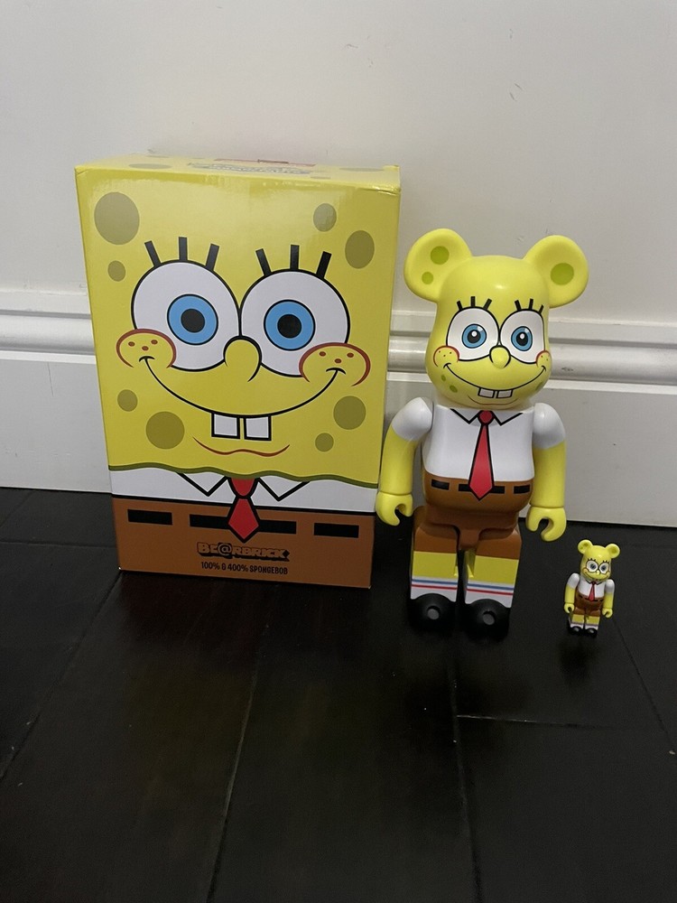 Bearbrick Spongebob 100% and 400% set