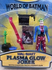World of Batman PLASMA GLOW JOKER Walmart Exclusive 1999 SEALED BRAND NEW