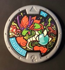 YO-KAI WATCH Series 2 DRAGON LORD YOKAI MEDAL HASBRO US Version English Audio