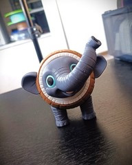 Italian Brainrot – Cocofanto Elefanto 3D Printed Figurine Toy For Kids & Adults