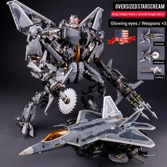 IN US _Transformation T-10 Oversized Starscream Action Figure/Collectible/Gift