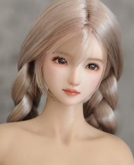 1:6 Braid beauty Women Head Sculpt Fit 12” Female PH UD LD Action Figure Doll