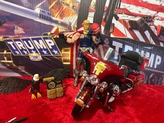 GI JOE CLASSIFIED SERIES CUSTOM DONALD TRUMP 6″ FIGURE AMERICA 250 YEAR SET 1/3