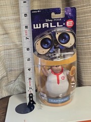 Disney Pixar Wall-E Captain Figure Thinkway Toys 2008 Vtg New Sealed Rare.