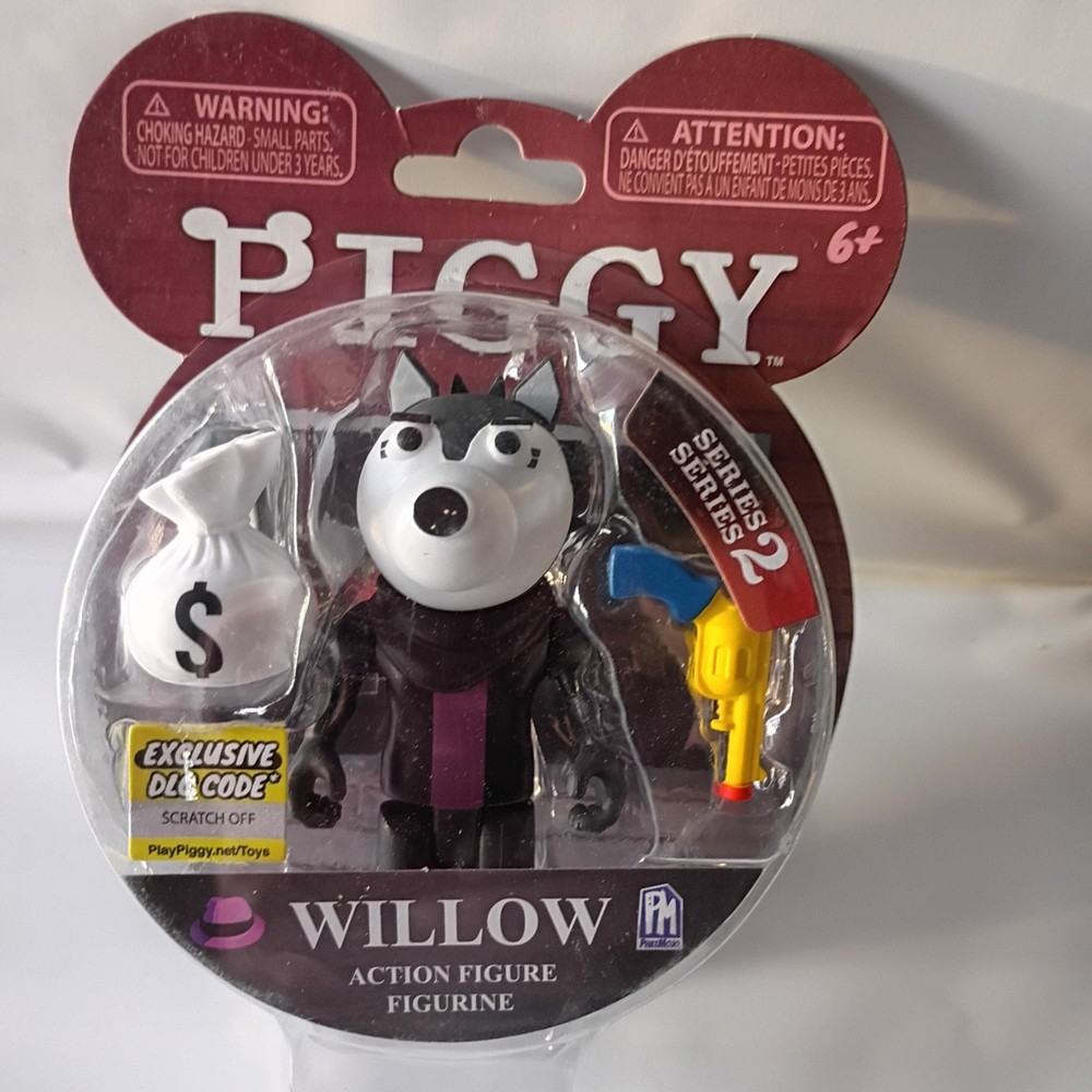 Piggy Willow 3.5” Series Action Figure Toys Wolf Roblox w/ DLC Exclusive Code