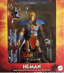 Mattel Masters of the Universe Cartoon Collection Samurai He-Man New Unpunched