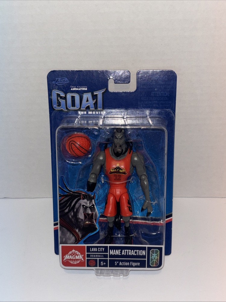 2026 Goat The Movie Mane Attraction 5″ Figure with Roarball Jada Toy NEW