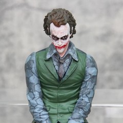 Dark Knight Joker Sitting Figure 24cm DC Heath Ledger PVC Collectible Model Toys