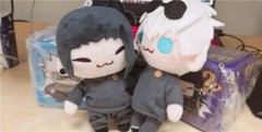Jujutsu Kaisen Gojo Satoru Geto Suguru COS Plush Doll Cute Stuffed Toy 15cm Gift