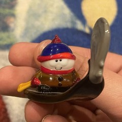 South Park STAN Glass Figure Gondola Italy Souvenir 3” Handmade