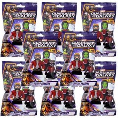 Marvel Guardians of the Galaxy Puzzle Erasers : Lot of 8 Sealed Blind 2-Packs