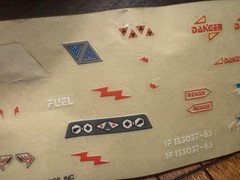Original VTG 1986 COLECO INDUSTRIES INC Sticker Sheet Card • STARCOM GI JOE